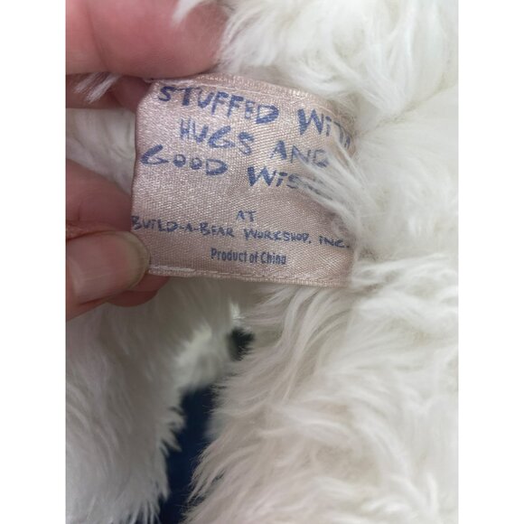 Build A Bear Dog Scottish Terrier White Shaggy BABW Puppy Stuffed Plush 15 - Picture 6 of 6